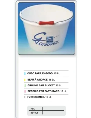 BUCKET 15 L.