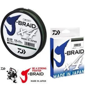 Daiwa J-Braid Χ4 Green 270m