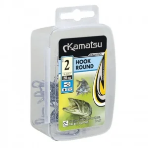 Kamatsu Treble Hook Round Black Nickel