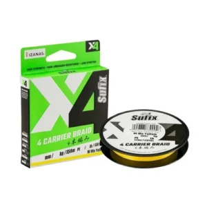 Sufix X-4 Hi Vis Yellow 150m