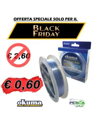 MONOFILO OKUMA SPECIALIST MATCH MT.150 – BLK FRD