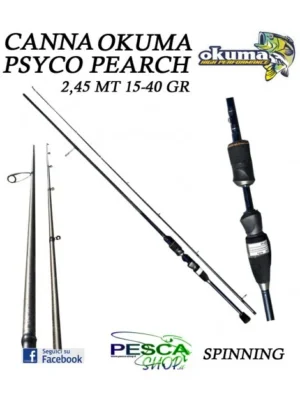 CANNA OKUMA PSYCO PEARCH 245CM 15-40GR