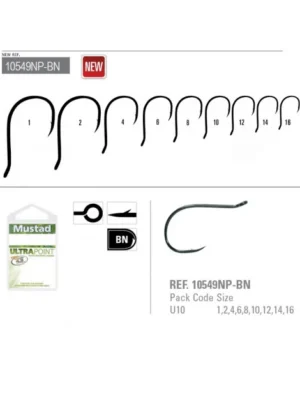 Amo Mustad 10549NP-BN