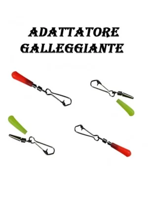 ADATTATORE PER GALLEGGIANTE CON MOSCHETTONE