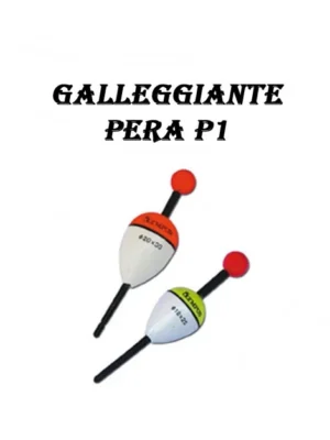 Galleggiante Pera in balsa
