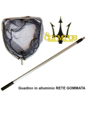Guadino alluminio Con testa Rete gommata