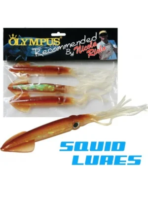 SQUID LURES CALAMARO IN SILICONE