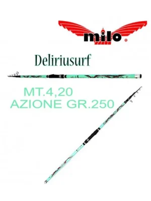 Canna MILO DELIRIUS SURF MT.4,20 Azione 250g