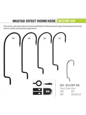 Amo Mustad 39121NP-BN