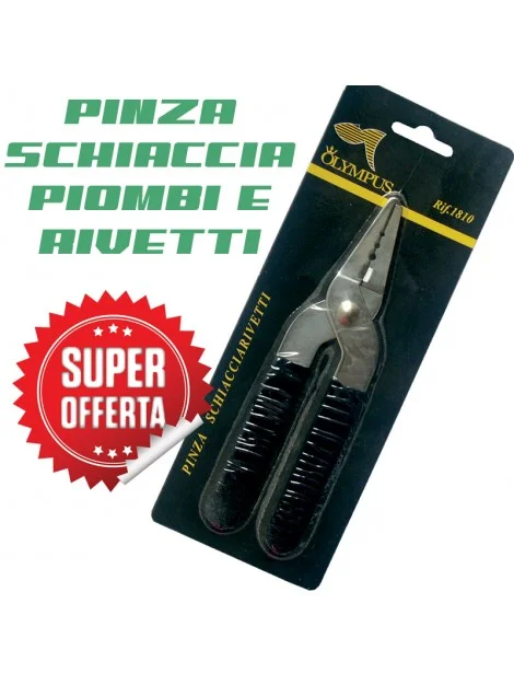Pinza Schiaccia Piombi e Rivetti