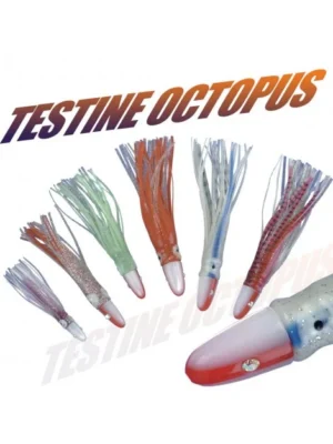 Octopus con testa in Resina