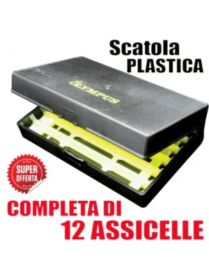 SCATOLA COMPLETA DI 12 ASSICELLE PORTA FINALI