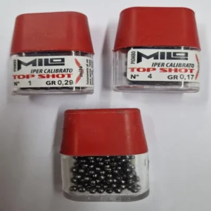 PIOMBO MILO TOP SHOT 30gr prezzo speciale fino ad esaurimento