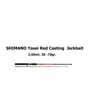 SHIMANO Yasei Red Casting Jerkbait 2,00mt. 30 -70gr.
