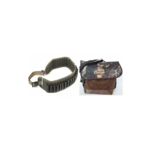 Cartuccera Caccia Cal. 12 Cordura catana Rete Mimetica