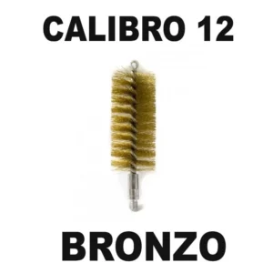 Scovolo In Bronzo Scovolino Riccio Per Pulizia Canna Fucile Calibro 12