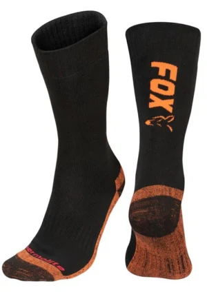 Black / Orange Thermolite Long Sock – Fox
