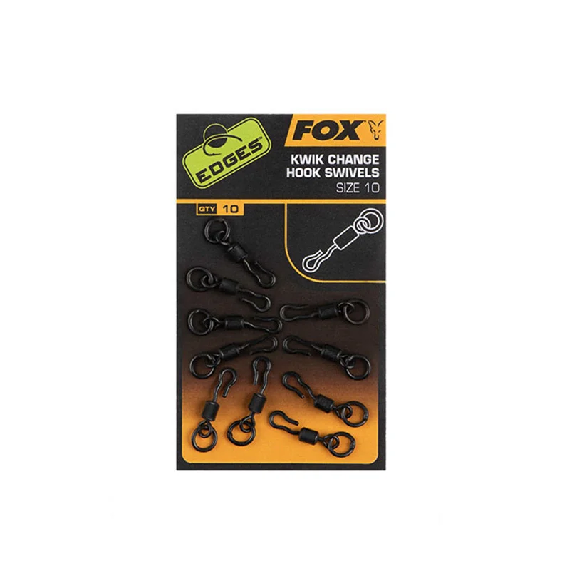 Edges Kwik Change Hook Swivels – Fox