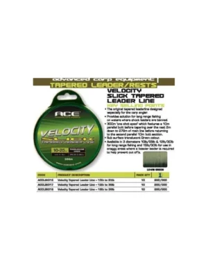 Velocity Slick Tapered Leader Line