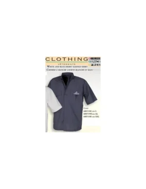 CAMISA MANGA CORTA AZUL