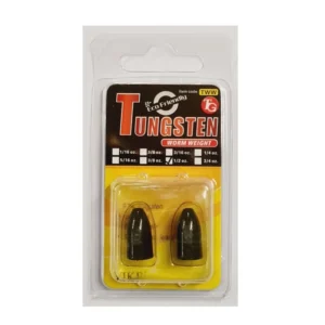 Tungsten Worm Weight Green Pumpking 1/2oz 2pz