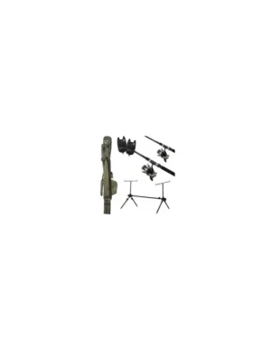 Lineaeffe Kit carpa – ATTREZZATURE pieno 2 canna Set-up