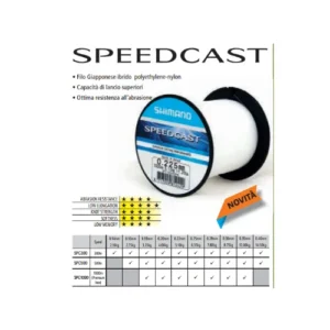 SPCA30025 Shimano Speedcast 300 mt mm 0.255