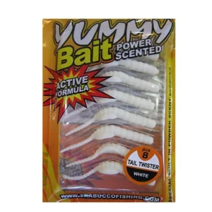 182-13-010/10 Trabucco Yummy Tail Twister White