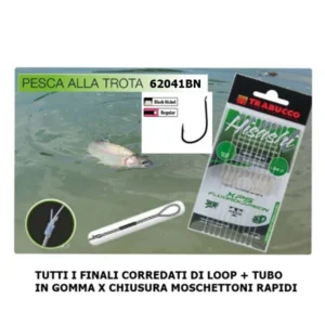 024-37-260/10 Trabucco Hisashi 62041BN Amo 6 Filo 0,16mm