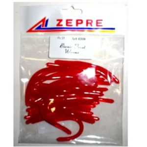 0308 Bionic trout worm ROSSO
