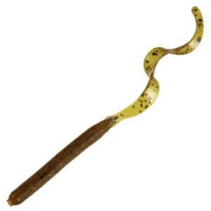 Zoom C Tail Worm Green Pumpkin