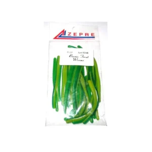 0308 Bionic trout worm Double Green