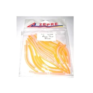 0308 Bionic trout worm Arancio/Rosa