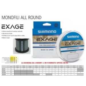 Shimano Monofilo Exage Japan 150mt 0,40mm