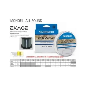 Shimano Monofilo Exage Japan 1000mt 0,35mm
