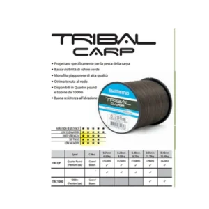 Shimano Tribal Carp 1000mt 0.40