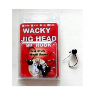 LUCK E’ STRIKE WACKY JIG HEAD 1/16 OZ