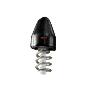 Bullet Weights Screw-in Worm Sinker Black 1/4 oz 7gr
