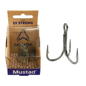 Ancoretta Mustad Jaw Lok 3X Triple Hook