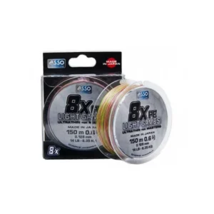 Filo Asso PE 8x Light Games 150MT Trecciato