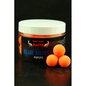 Northern Baits Blue Mussel Pop Up Orange – 15mm