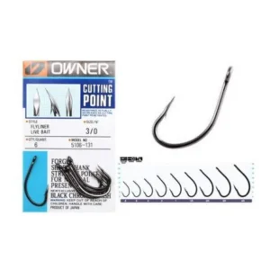 Owner Flyliner Live Bait Hook 1/0