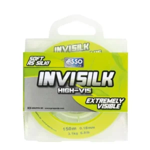 Asso Nylon Invisilk – Fluo Yellow – 150m
