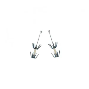 Flashmer Turlutte Grappin Double – 2pcs/pk