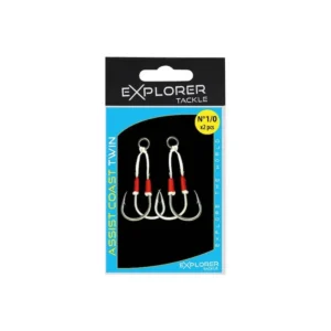 Explorer Tackle Assist Coast Double – 2pcs/pk – 65lbs