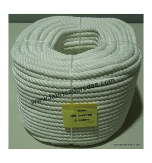 Corda in nylon alta tenacità bianca