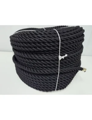 Corda di nylon nera da 20 mm