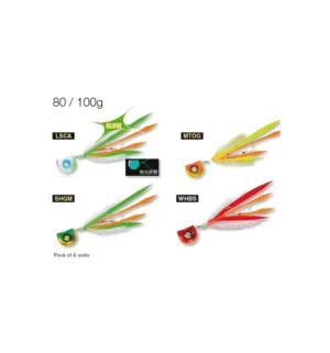 DUEL SALTY RUBBER SLIDE 80G E 100 GRAMMI