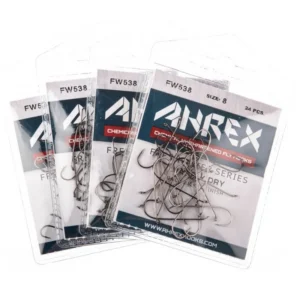 Ahrex FW538 Mayfly Dry Barbed – 24pcs/pk