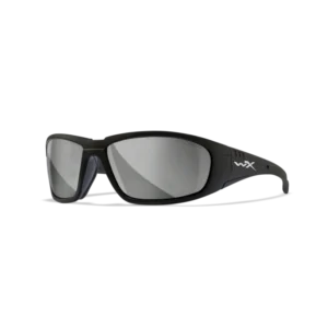 Wiley X Lunettes Polarisantes Boss Silver Flash/Matt Black Frame